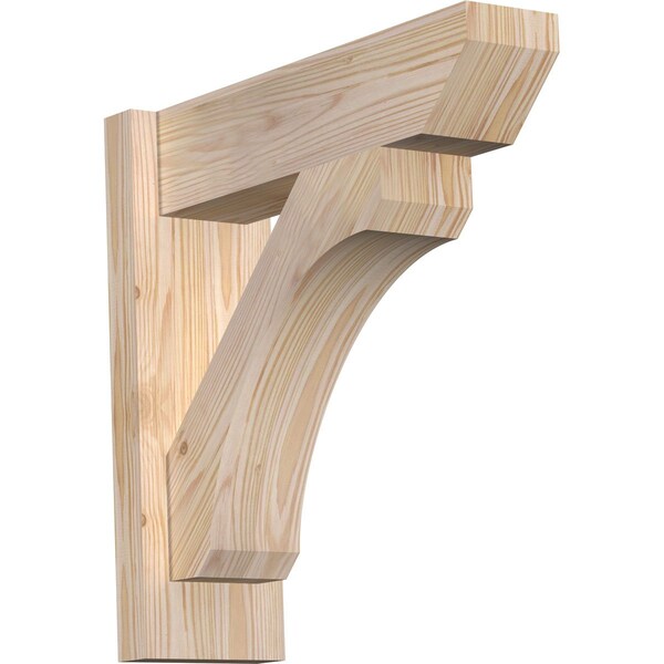 Ekena Millwork Legacy Slat Smooth Outlooker, Douglas Fir, 5 1/2"W x 18"D x 18"H OUT06X18X18LEC06SDF - main